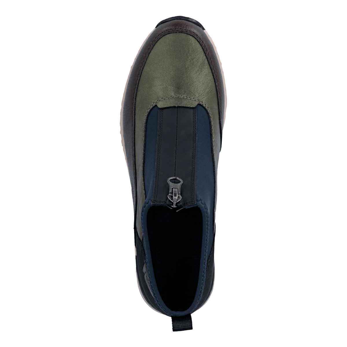 Rieker Women's N6352-91 Brown/Grey/Blue - 9033025 - Tip Top Shoes of New York