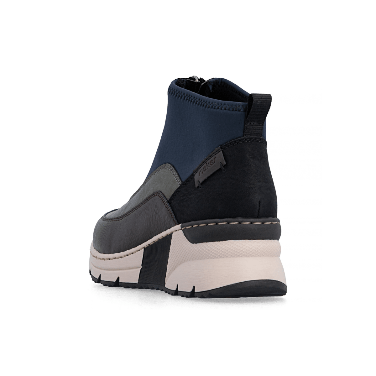 Rieker Women's N6352-91 Brown/Grey/Blue - 9033025 - Tip Top Shoes of New York
