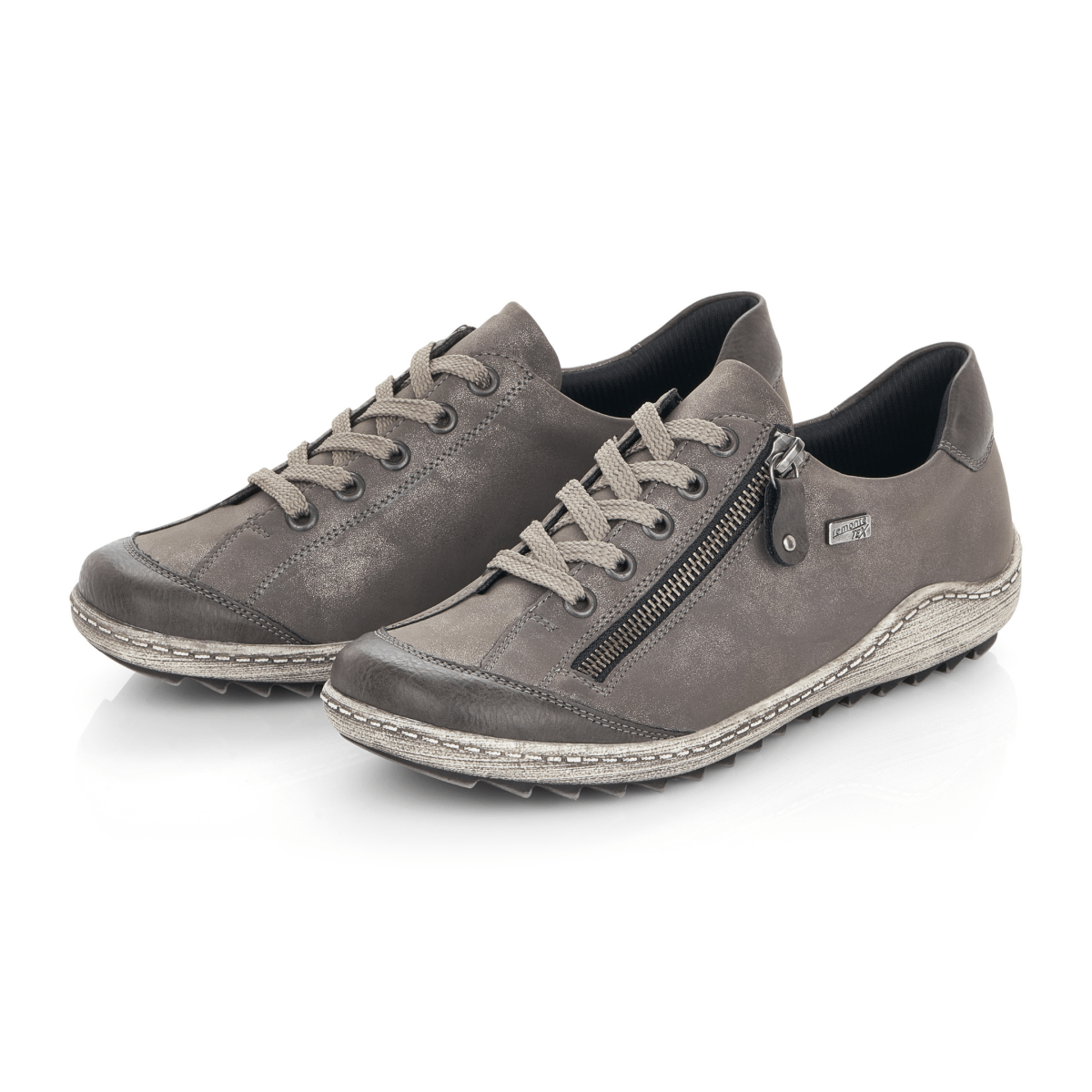 Rieker Women's R1402 - 44 Fumo/Mineral Grey - 9023746 - Tip Top Shoes of New York