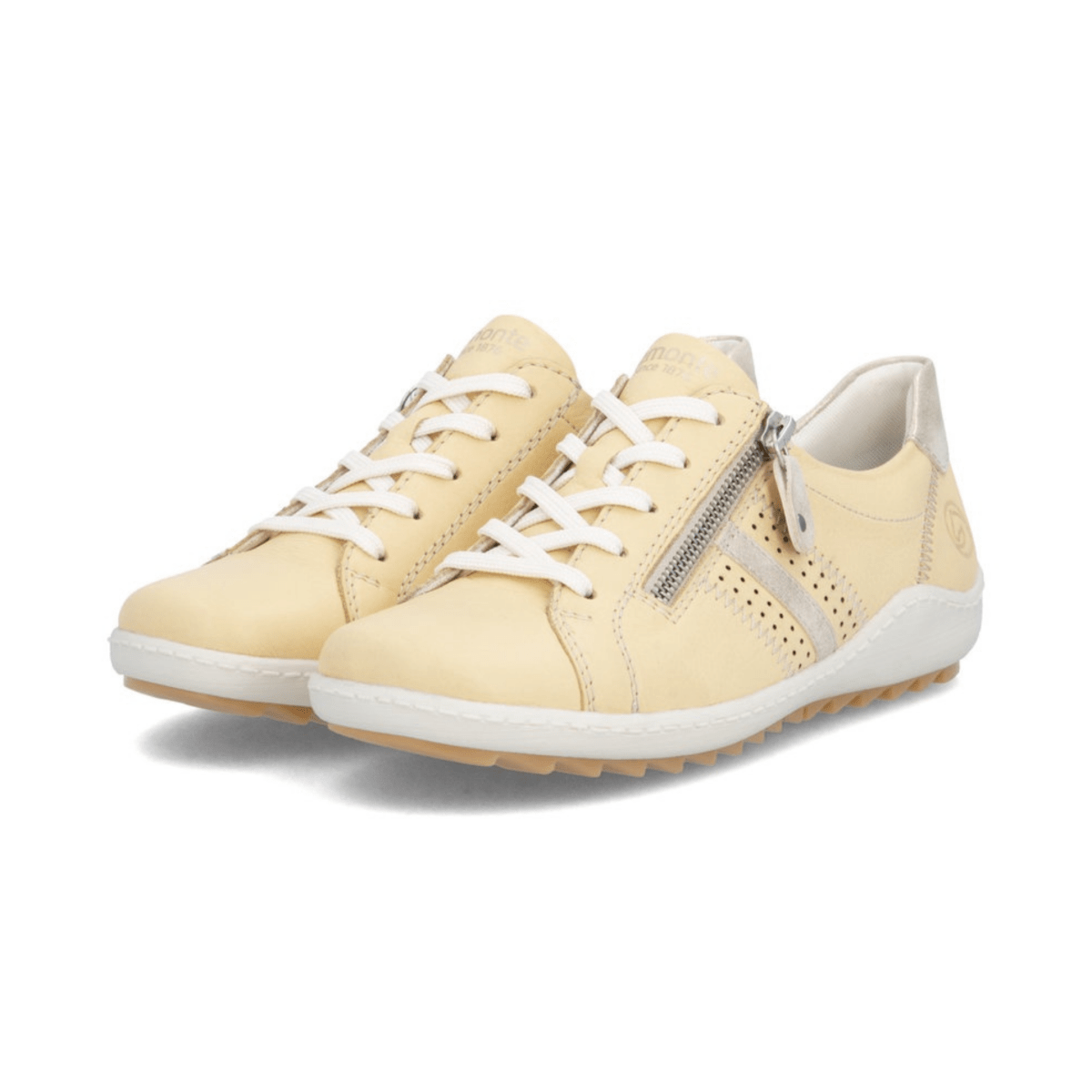 Rieker Women's R1432 - 69 Sun/Shell/White Leather - 9028427 - Tip Top Shoes of New York