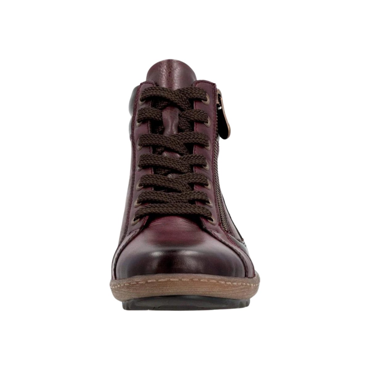 Rieker Women's R1458 - 35 Wine/Antique Leather - 9016401 - Tip Top Shoes of New York