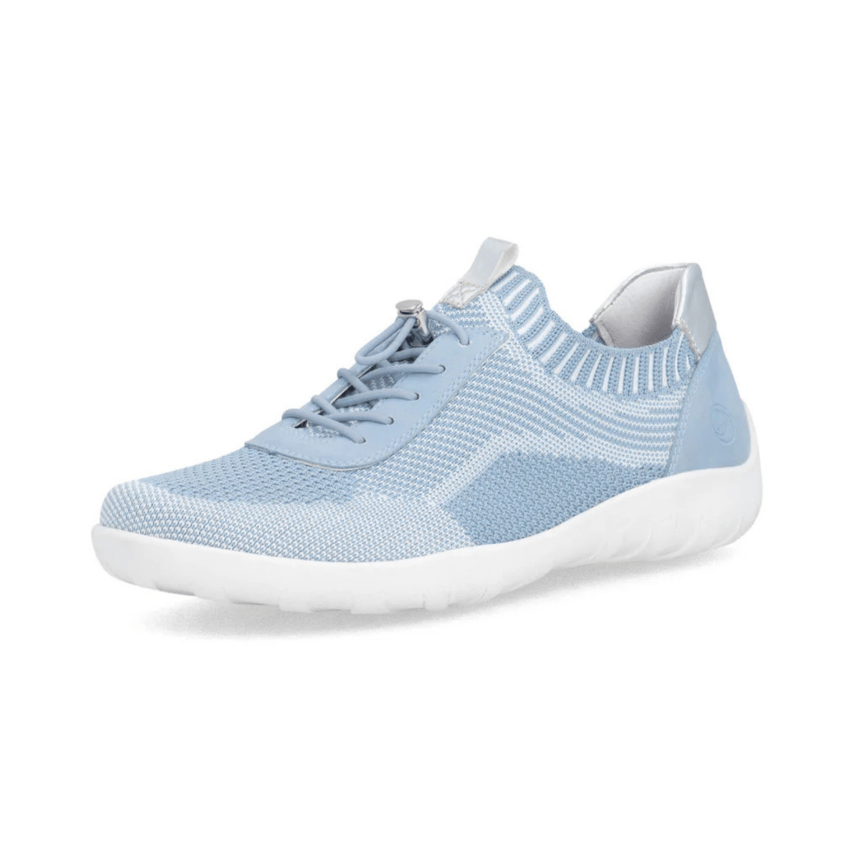 Rieker Women's R3518 - 12 White/Aqua/Silver Mesh - 9028436 - Tip Top Shoes of New York