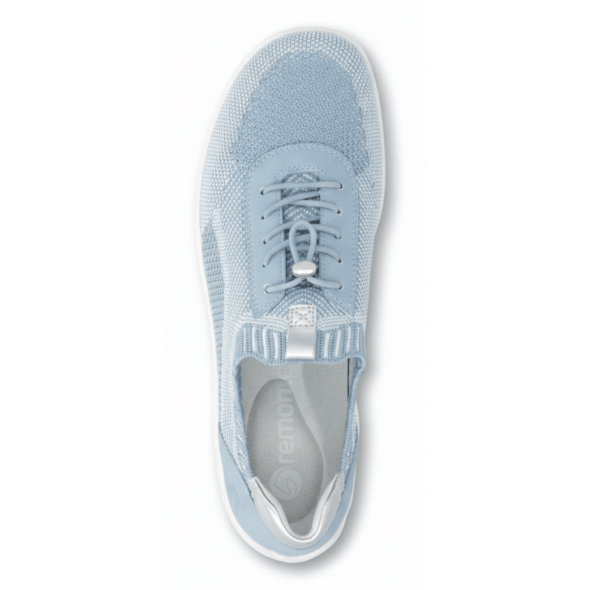 Rieker Women's R3518 - 12 White/Aqua/Silver Mesh - 9028436 - Tip Top Shoes of New York