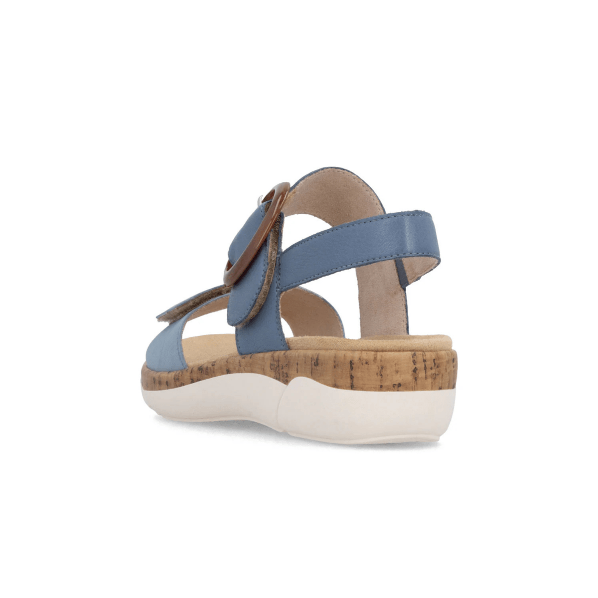 Rieker Women's R6853 - 15 Blue Aqua/Jeans Leather - 9028445 - Tip Top Shoes of New York