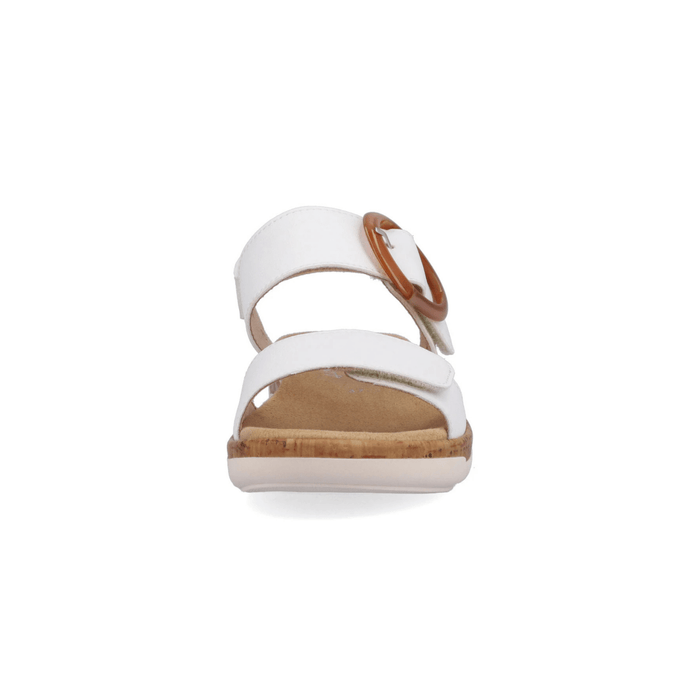 Rieker Women's R6853 - 80 Jocelyn White Leather - 9019418 - Tip Top Shoes of New York