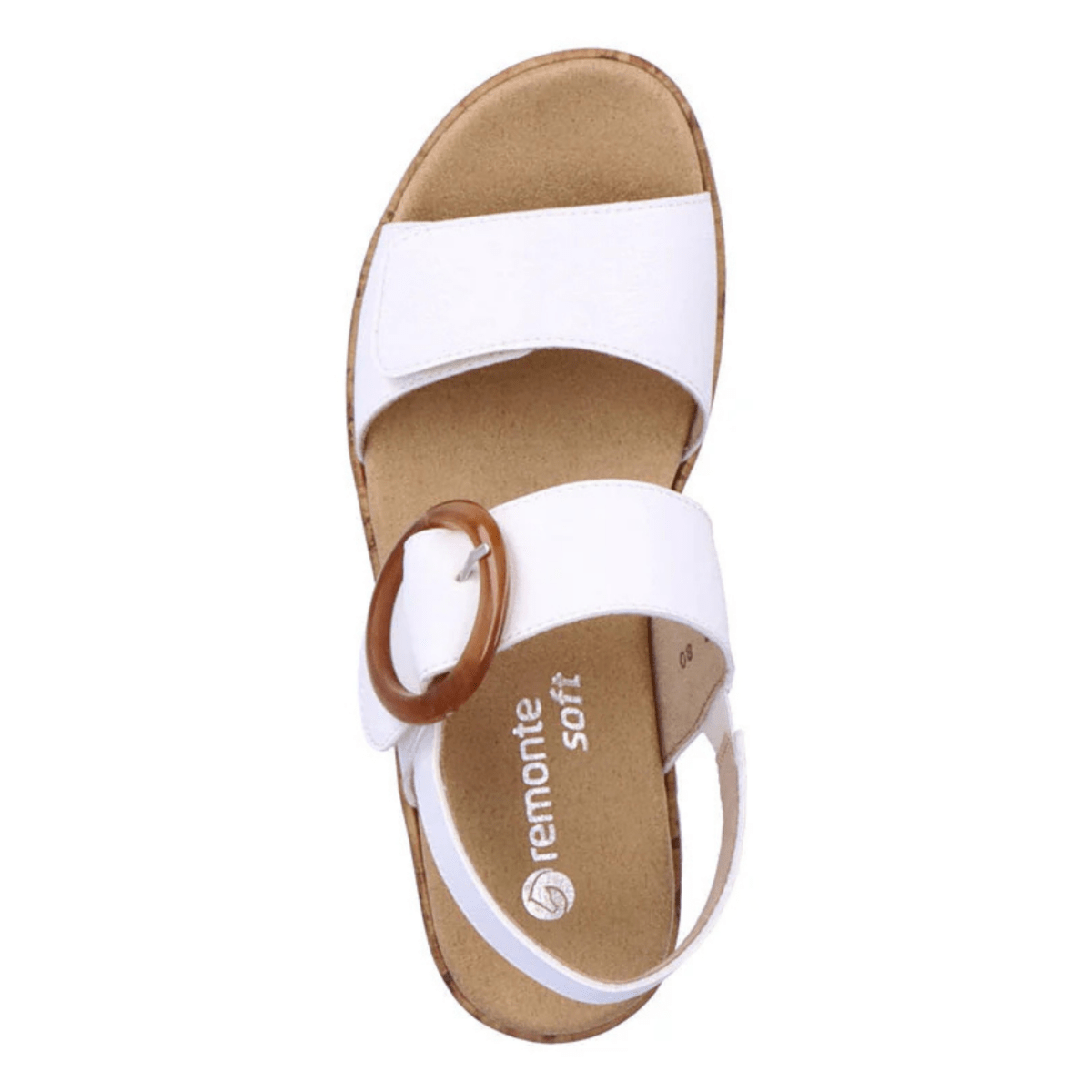 Rieker Women's R6853 - 80 Jocelyn White Leather - 9019418 - Tip Top Shoes of New York