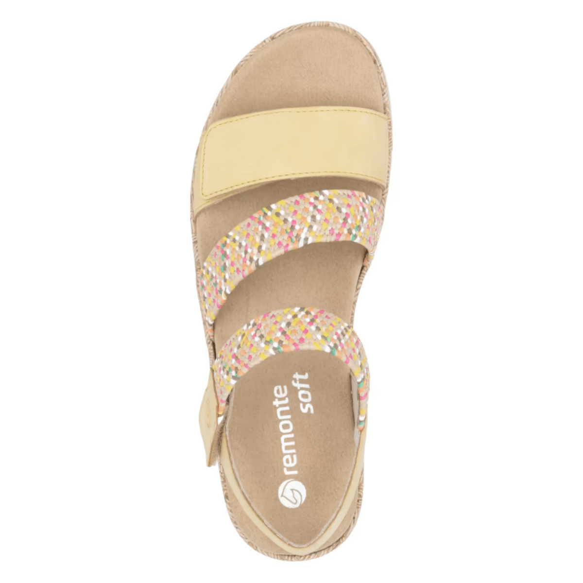 Rieker Women's R6861 - 68 Jocelyn Yellow Multi Leather - 9020630 - Tip Top Shoes of New York