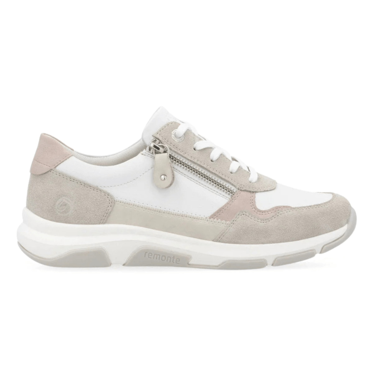 Rieker Women's Soraya D1S03 - 81 Quartz/White/Rose/Cream - 9019373 - Tip Top Shoes of New York