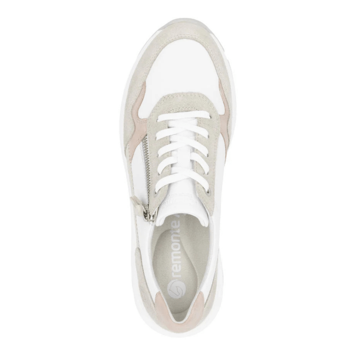 Rieker Women's Soraya D1S03 - 81 Quartz/White/Rose/Cream - 9019373 - Tip Top Shoes of New York