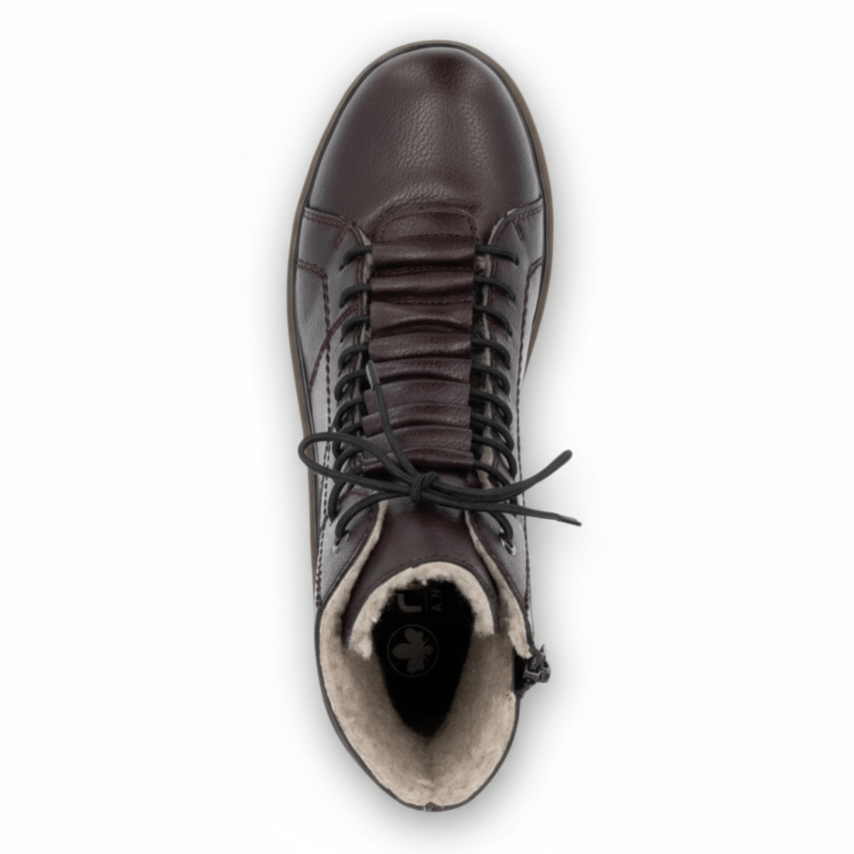 Rieker Women's Y3421 - 35 Dark Red Leather - 9018751 - Tip Top Shoes of New York