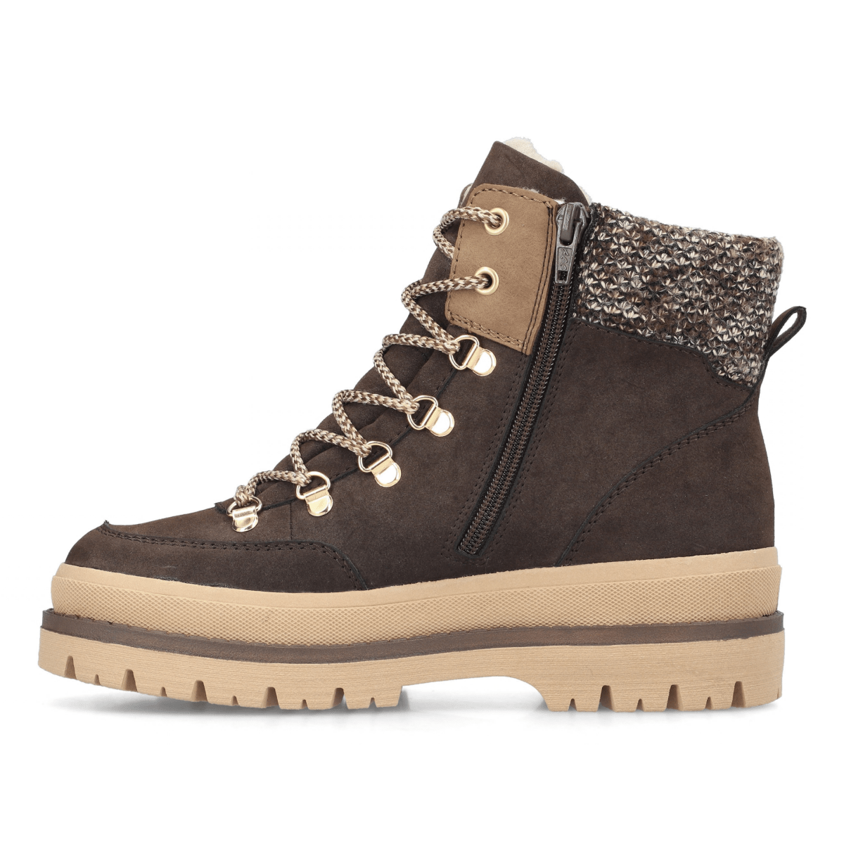 Rieker Women's Y6210-25 Dark Brown/Tan/Beige - 9034678 - Tip Top Shoes of New York