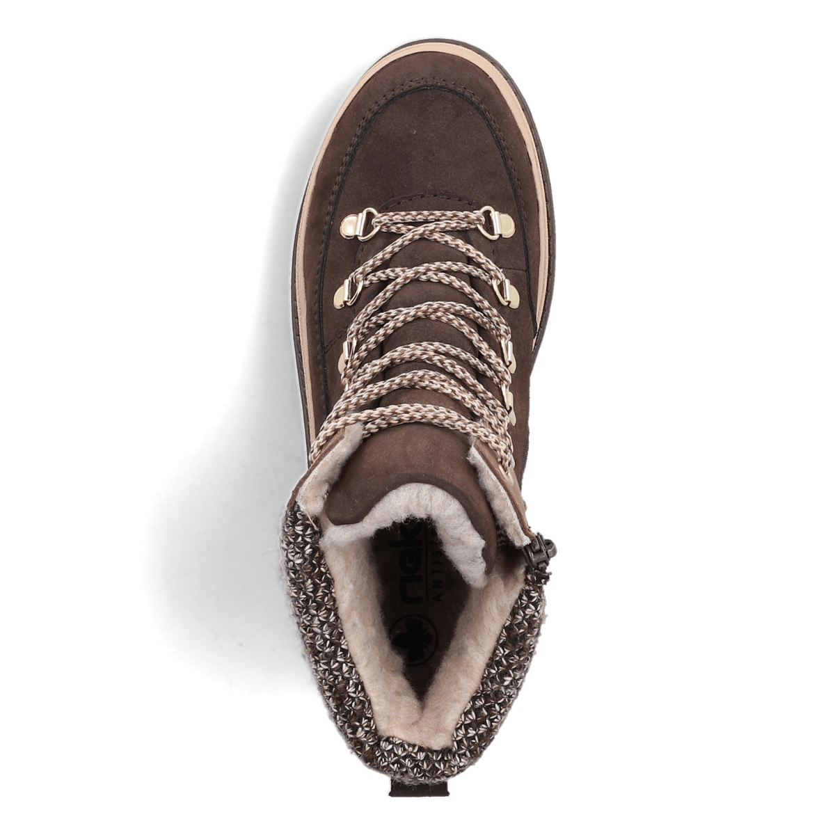 Rieker Women's Y6210-25 Dark Brown/Tan/Beige - 9034678 - Tip Top Shoes of New York