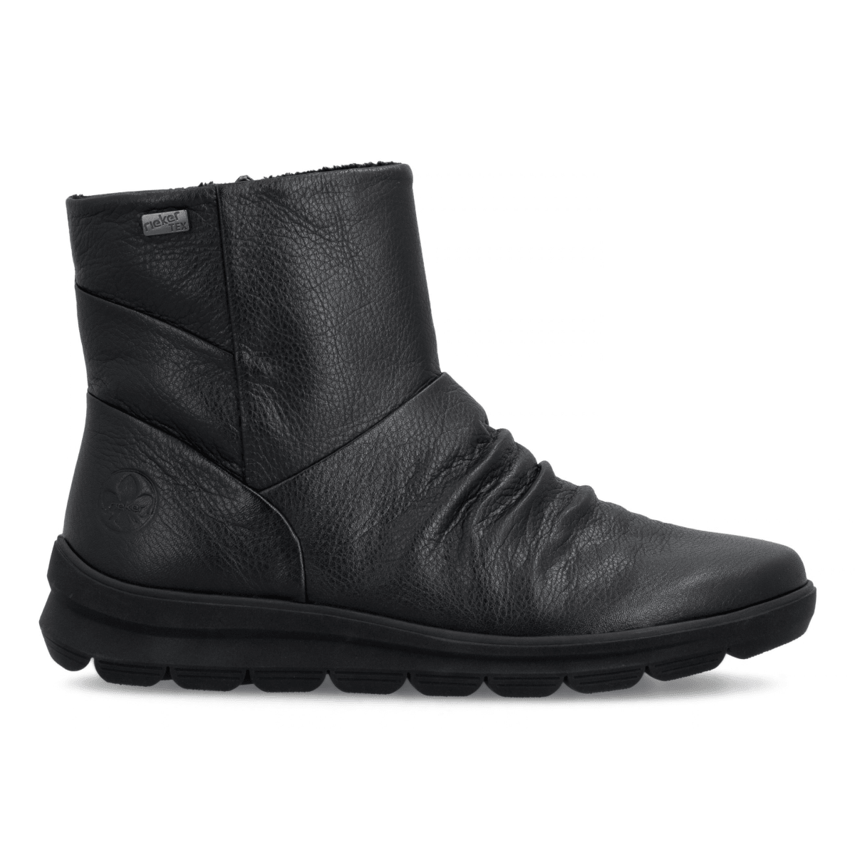 Rieker Women's Z0066-00 Black Leather Waterproof - 9033039 - Tip Top Shoes of New York