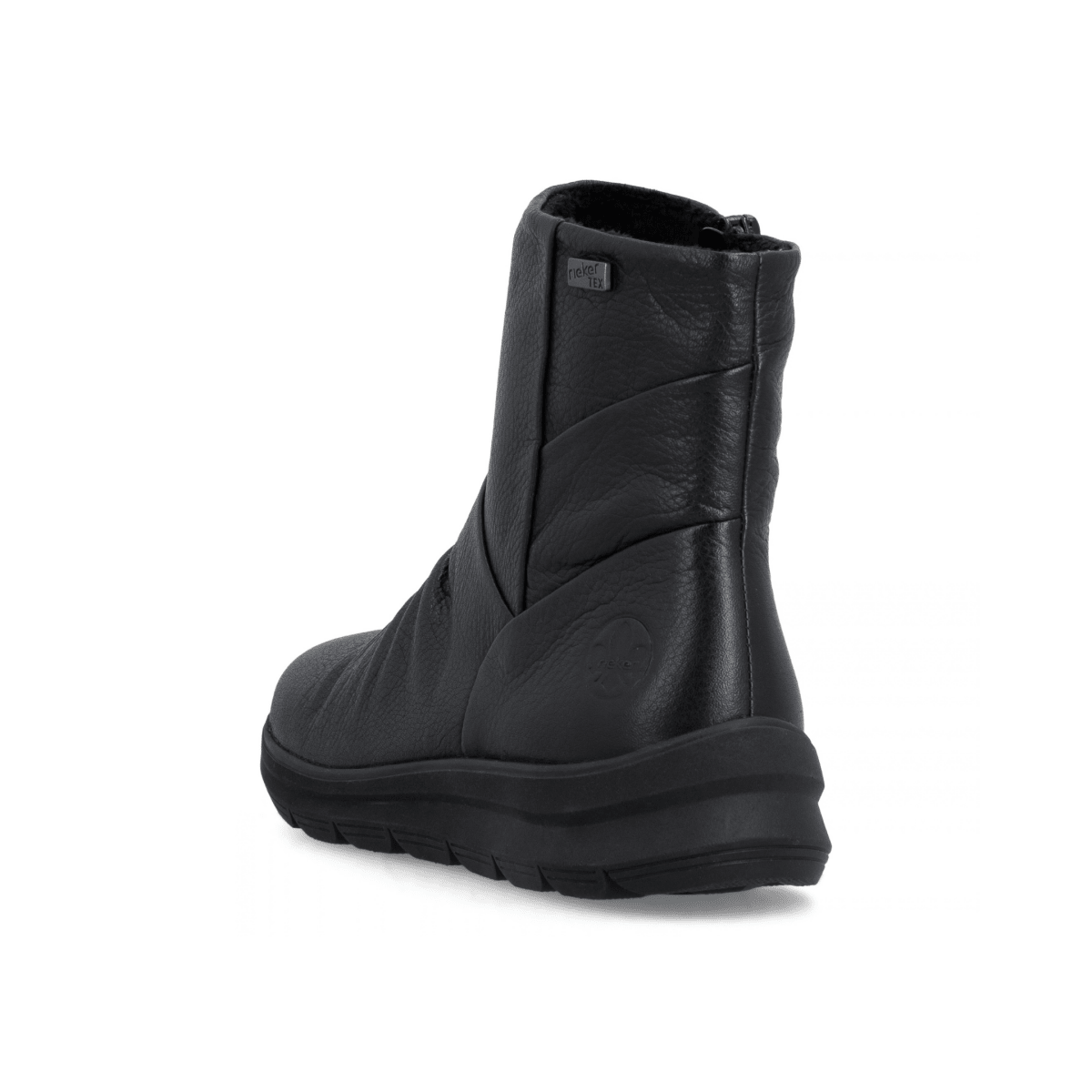 Rieker Women's Z0066-00 Black Leather Waterproof - 9033039 - Tip Top Shoes of New York
