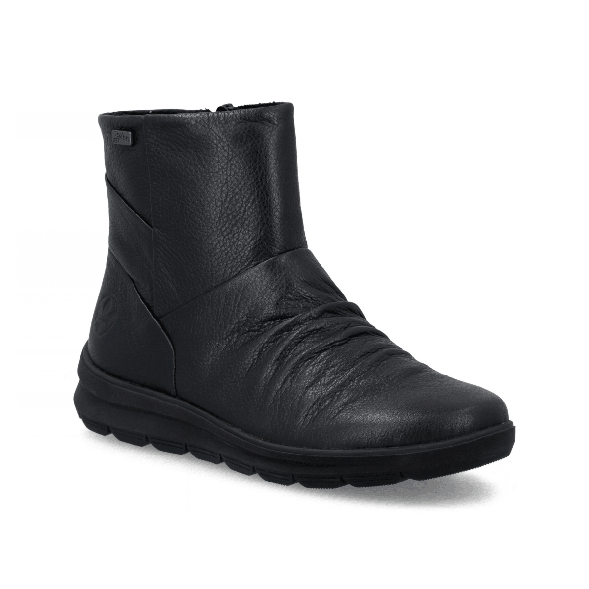 Rieker Women's Z0066-00 Black Leather Waterproof - 9033039 - Tip Top Shoes of New York