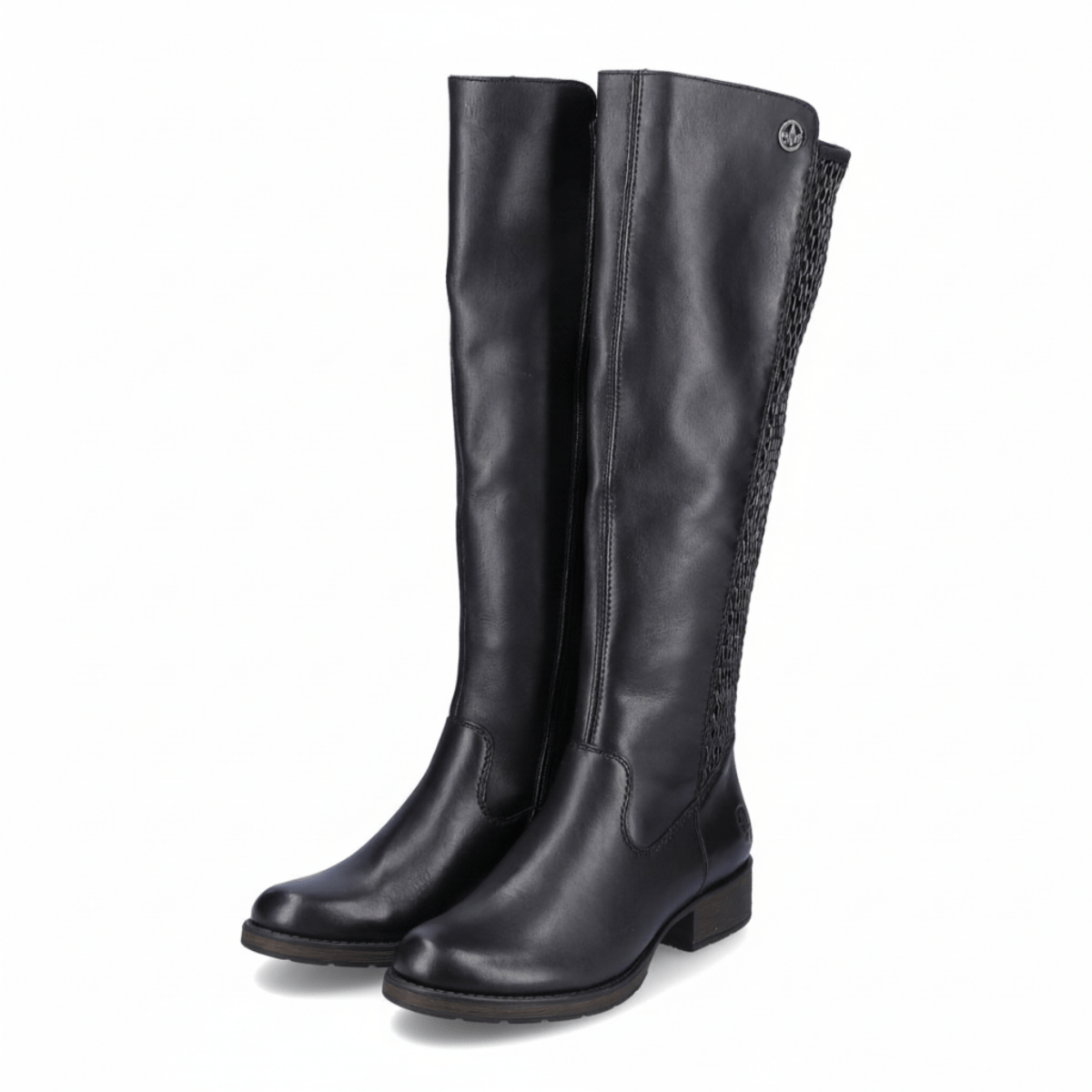 Rieker Women's Z9591 - 00 Black Leather - 9012277 - Tip Top Shoes of New York