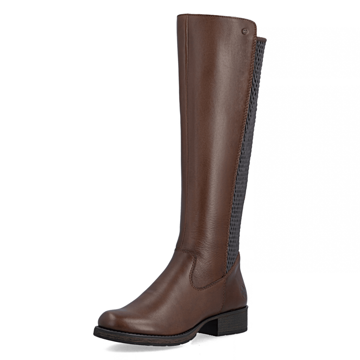 Rieker Women's Z9591-29 Ebony/Chestnut Leather - 9033064 - Tip Top Shoes of New York