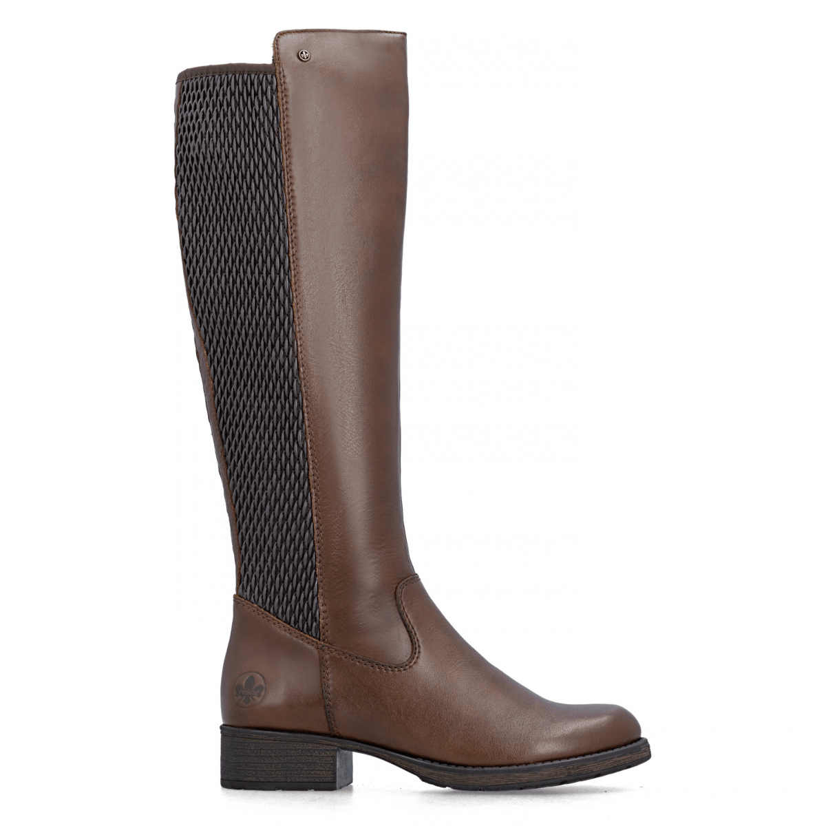 Rieker Women's Z9591-29 Ebony/Chestnut Leather - 9033064 - Tip Top Shoes of New York