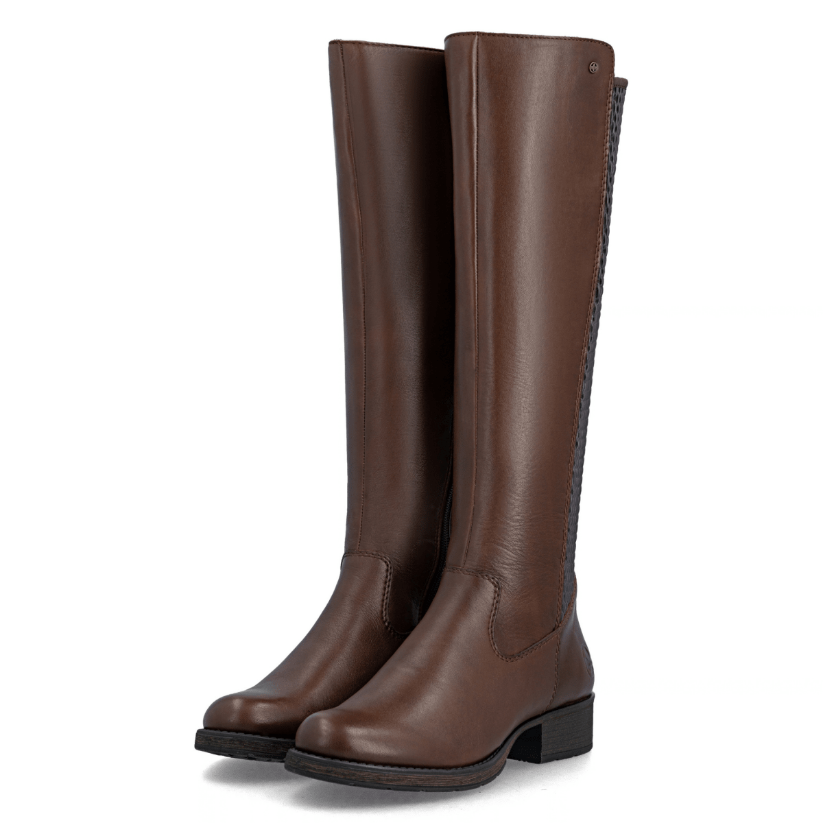 Rieker Women's Z9591-29 Ebony/Chestnut Leather - 9033064 - Tip Top Shoes of New York
