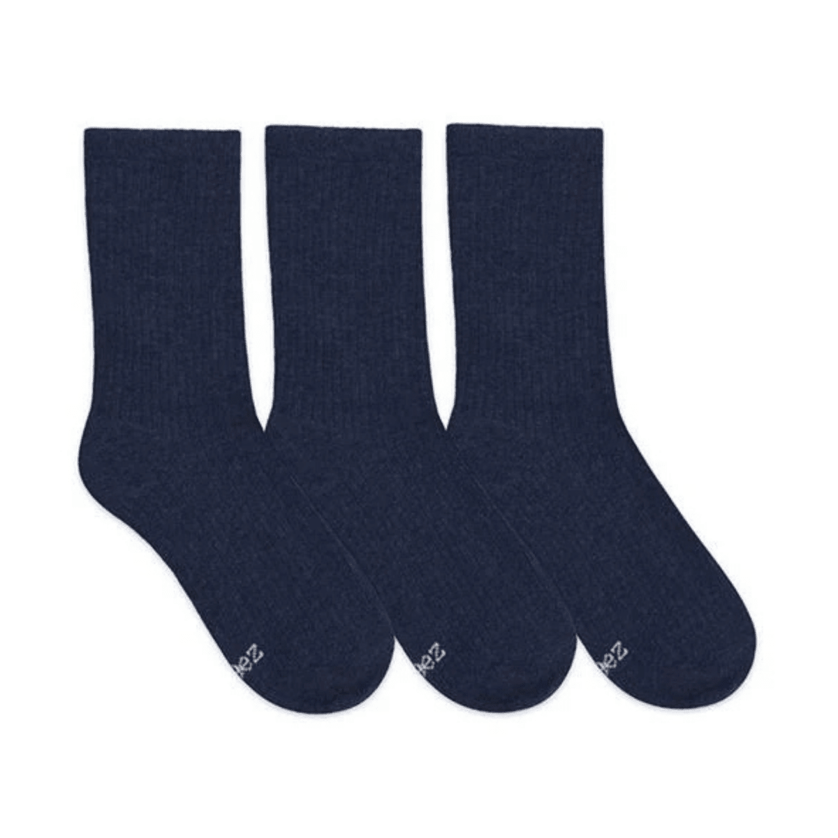 Robeez Kids Maxwell Crew Socks 3-Pack Navy - 5026728 - Tip Top Shoes of New York