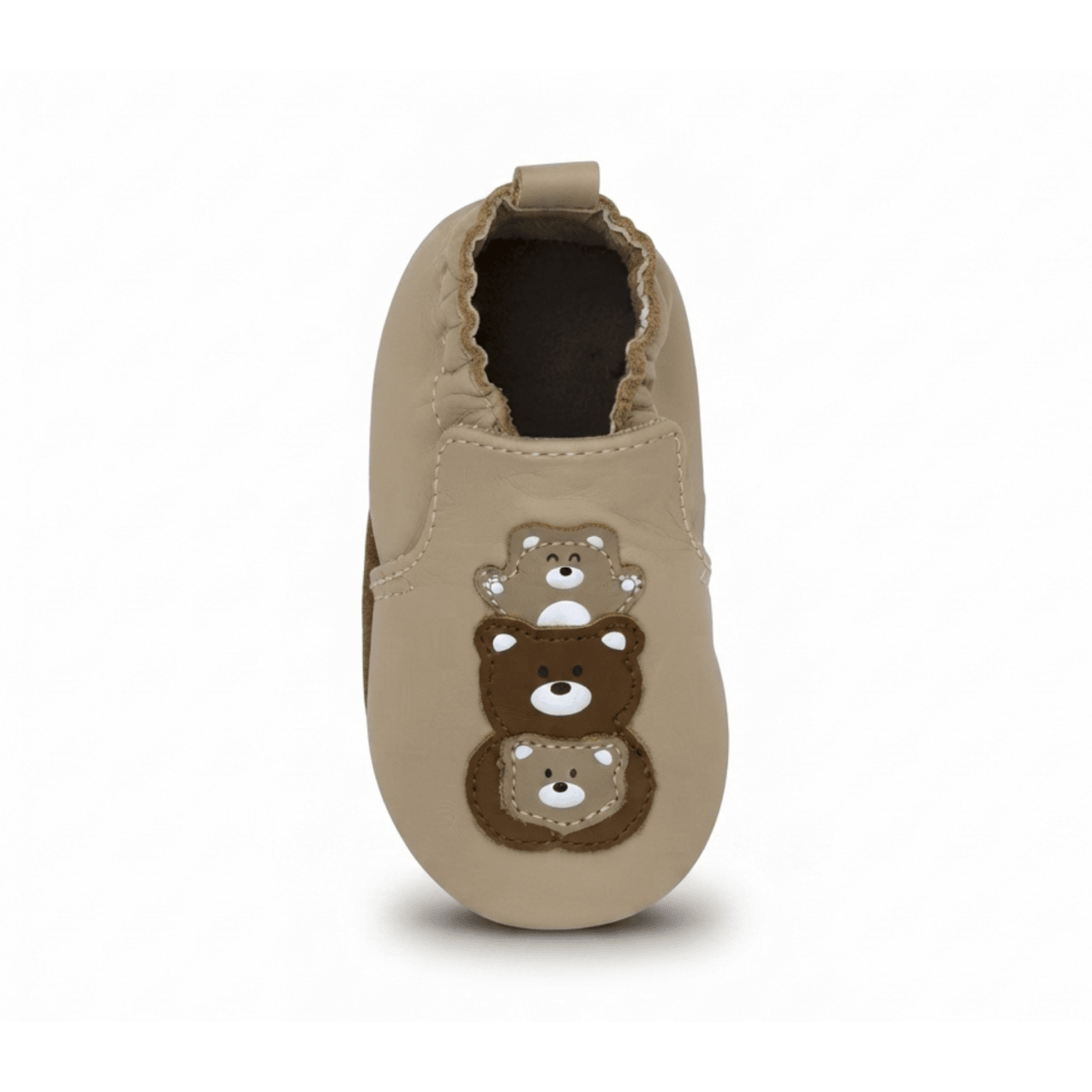 Robeez Toddlers Bear Hugs Brown Soft Soles - 1117126 - Tip Top Shoes of New York