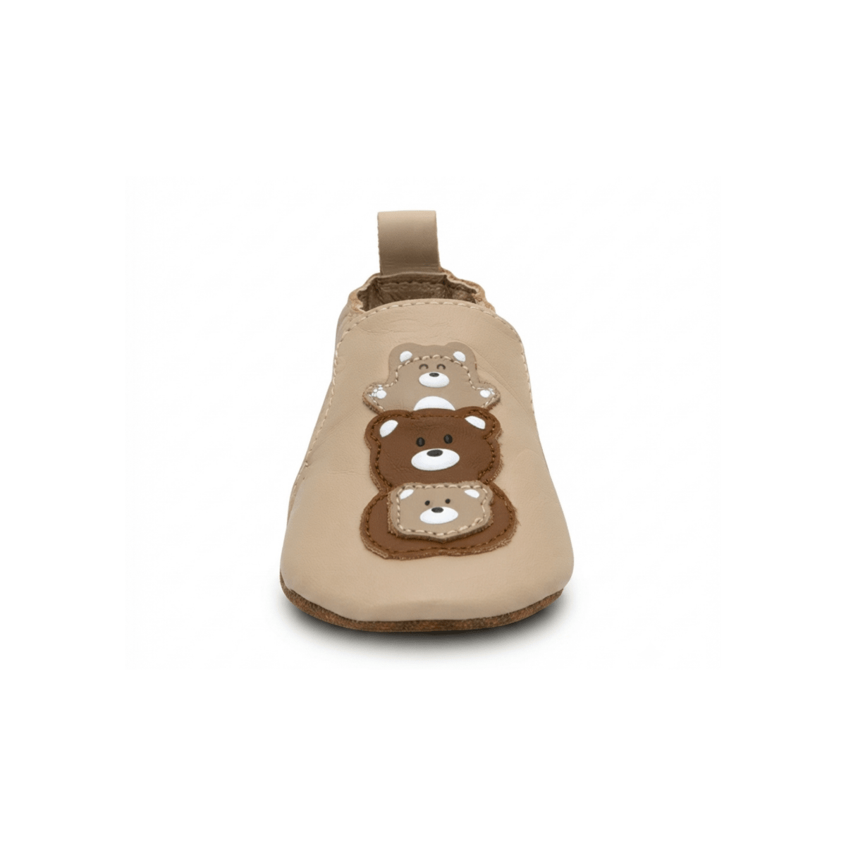 Robeez Toddlers Bear Hugs Brown Soft Soles - 1117126 - Tip Top Shoes of New York