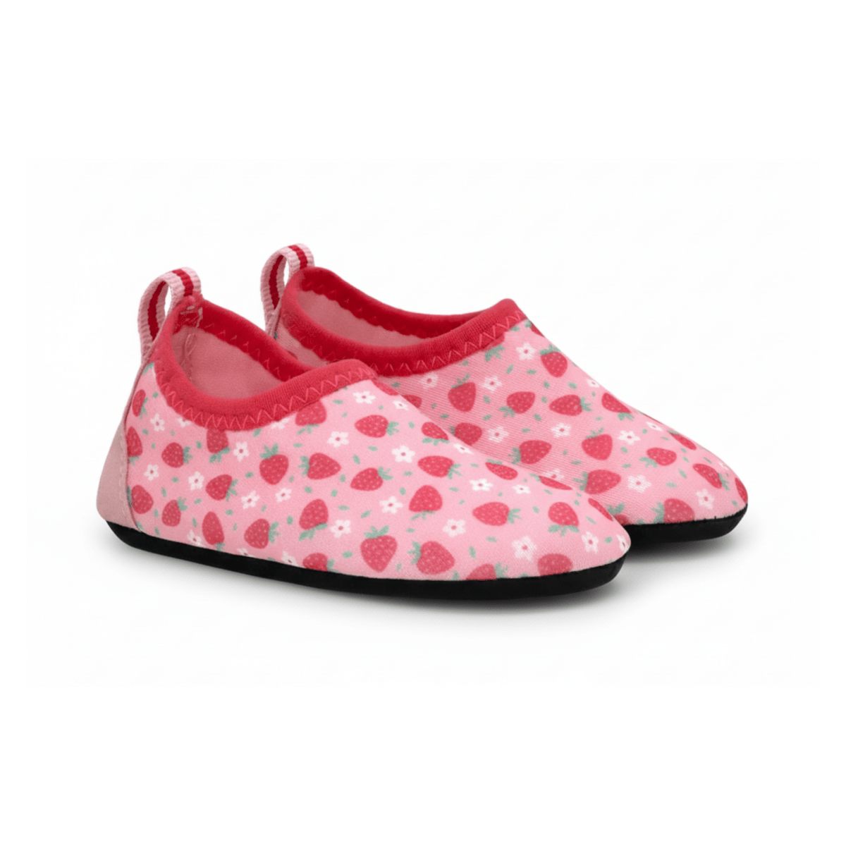 Robeez Toddlers Berry Special Pink/Red Strawberry Aqua Shoe - 1110107 - Tip Top Shoes of New York