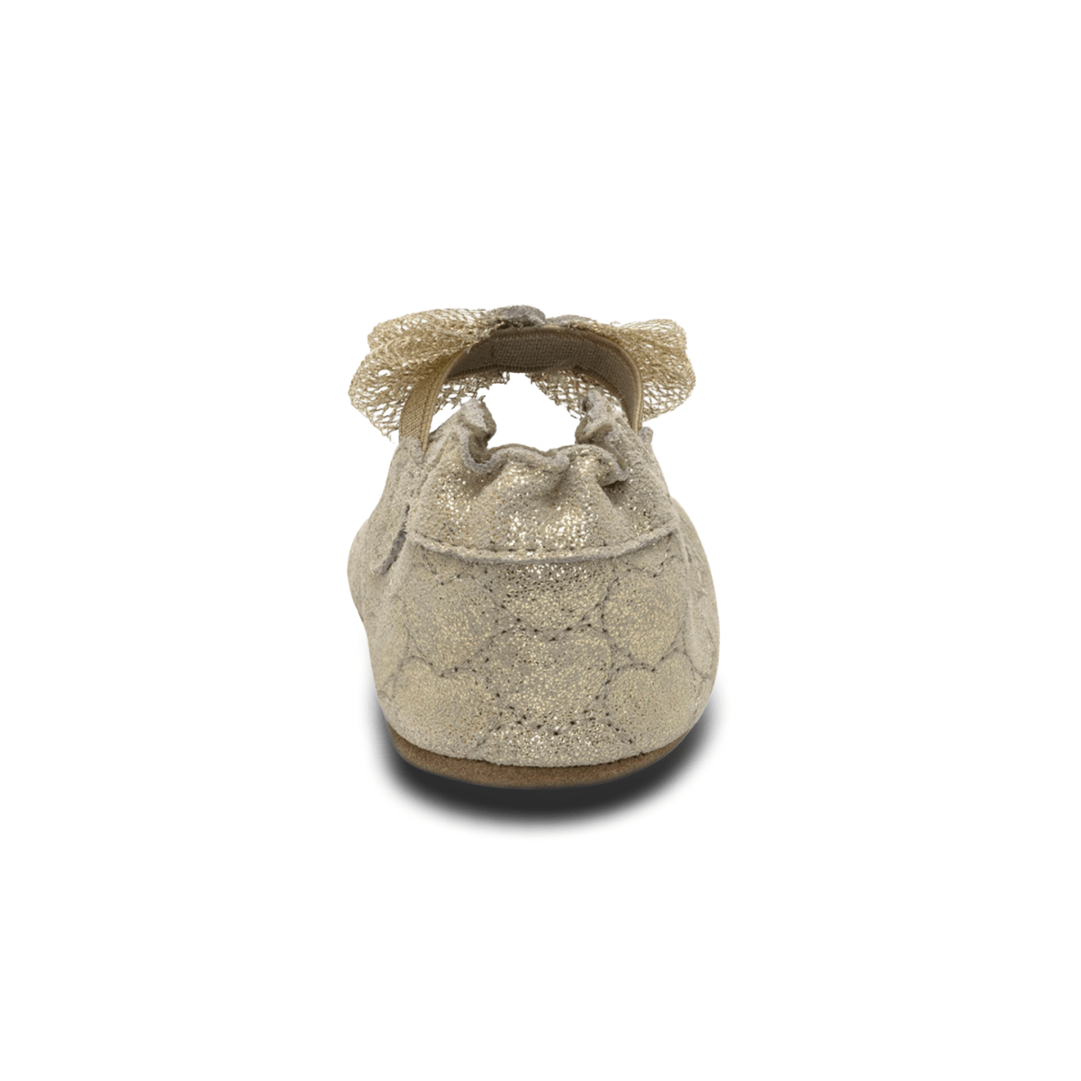 Robeez Toddlers' Desiree Gold Suede Soft Sole - 1102388 - Tip Top Shoes of New York