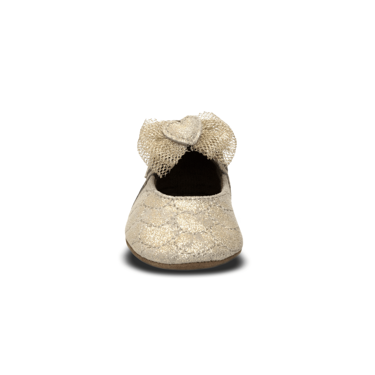Robeez Toddlers' Desiree Gold Suede Soft Sole - 1102388 - Tip Top Shoes of New York