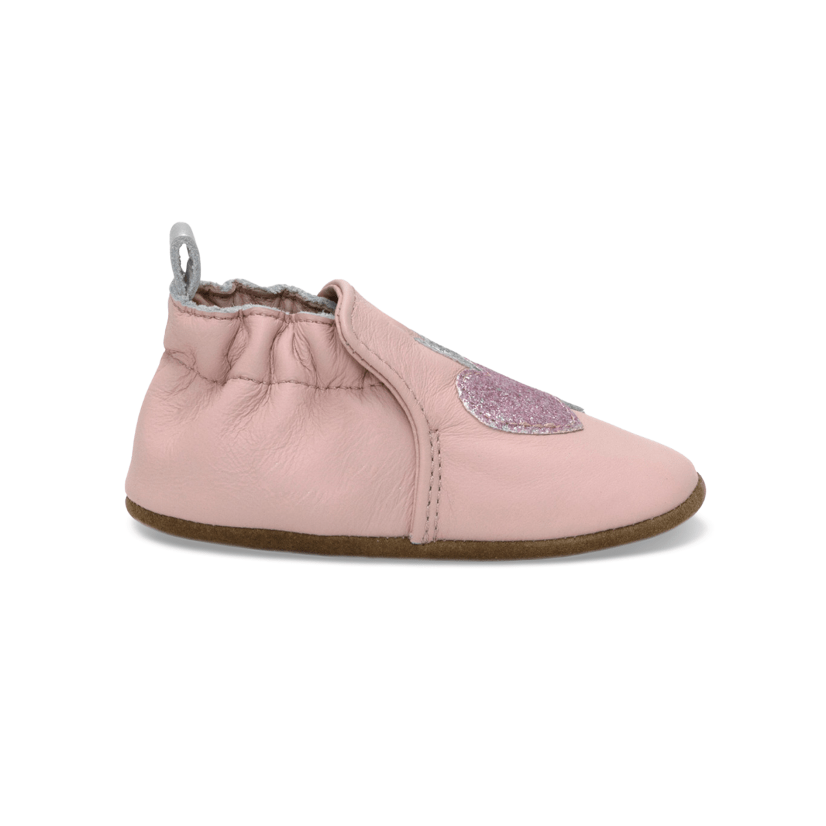 Robeez Toddlers' Heart Sparkle Pastel Pink Soft Sole - 1102381 - Tip Top Shoes of New York