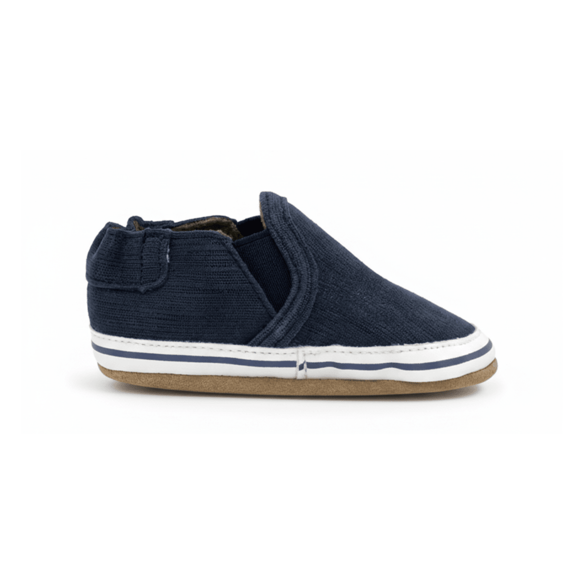 Robeez Toddlers Liam Basic Navy Blue Soft Soles - 1108965 - Tip Top Shoes of New York