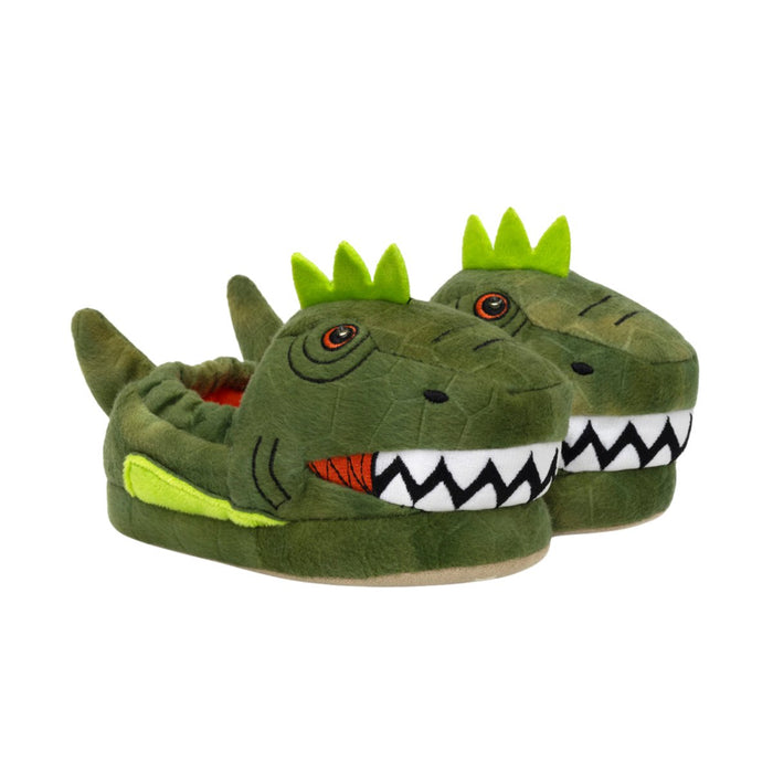 Robeez Toddler's Light - Up Rex Dino Slippers - 1090115 - Tip Top Shoes of New York