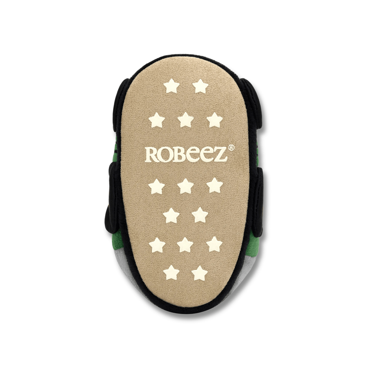 Robeez Toddlers Light - Up Tractor Slippers Green - 1102394 - Tip Top Shoes of New York