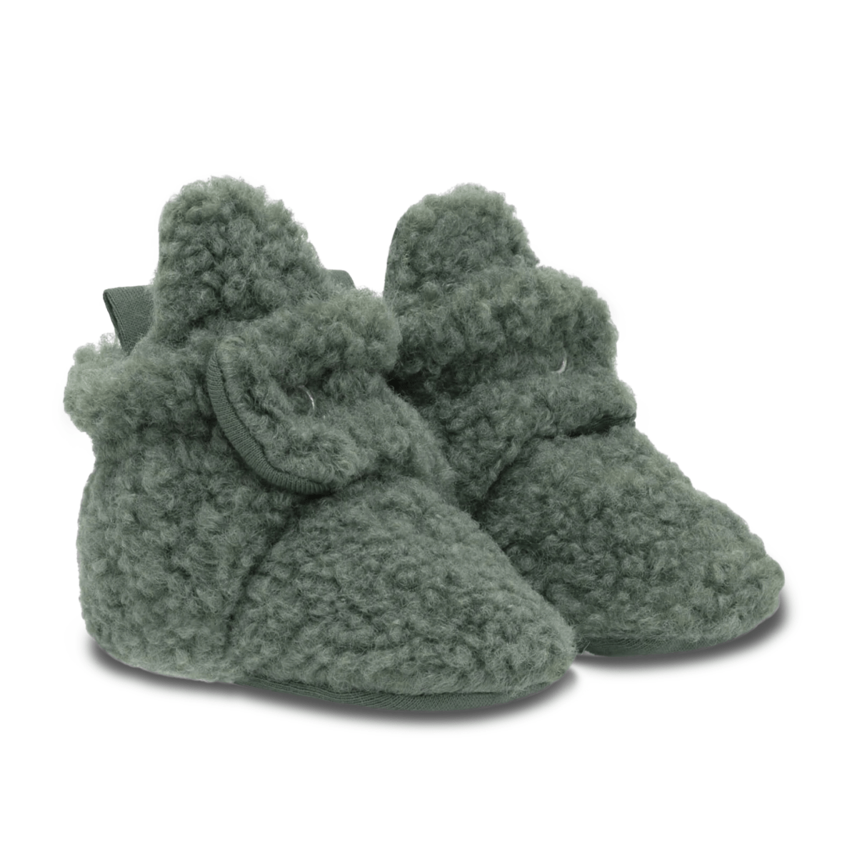 Robeez Toddlers' Sherpa Snap Olive - 1102353 - Tip Top Shoes of New York