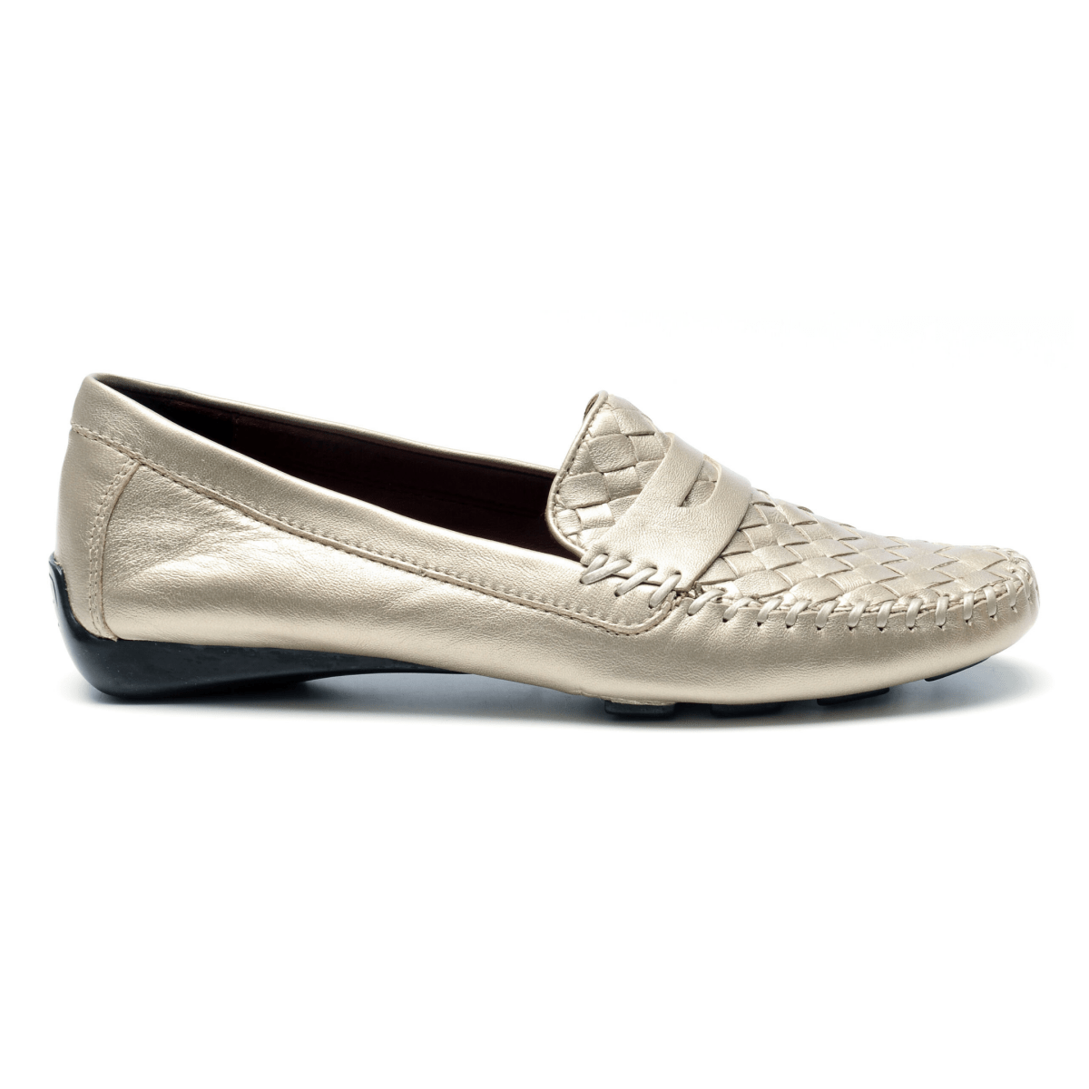 Robert Zur Women's Petra True Silver Woven - 10066403 - Tip Top Shoes of New York