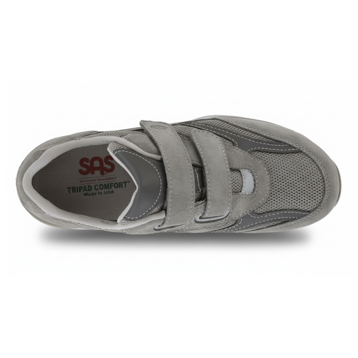 S A S Men's J - V Mesh Grey - 303904 - Tip Top Shoes of New York
