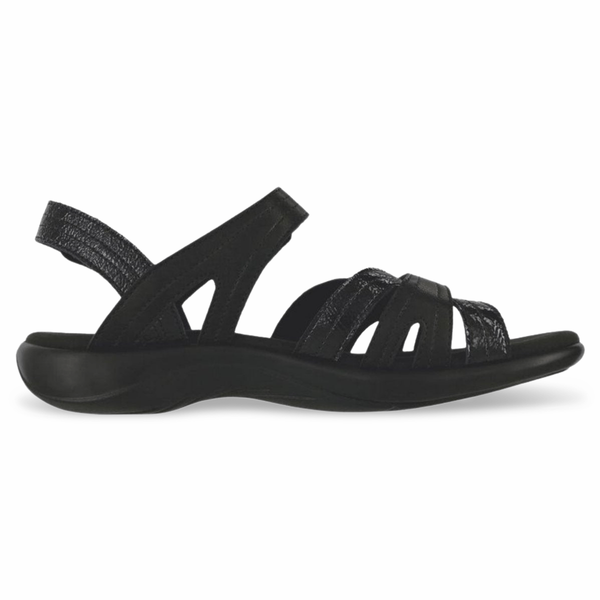 S A S Women's Pier Sepia Black Sand Leather - 3014460 - Tip Top Shoes of New York