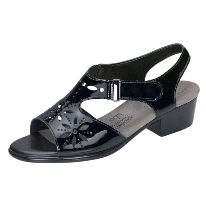 S A S Women's Sunburst Black Patent - 3014385 - Tip Top Shoes of New York