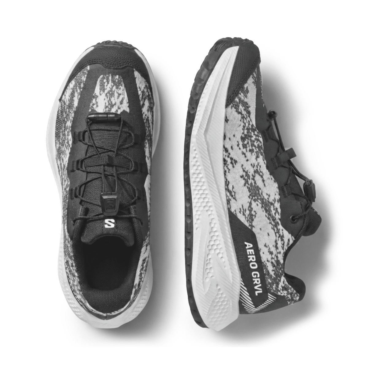 Salomon Kids Aero Gravel White/Black - 1110954 - Tip Top Shoes of New York