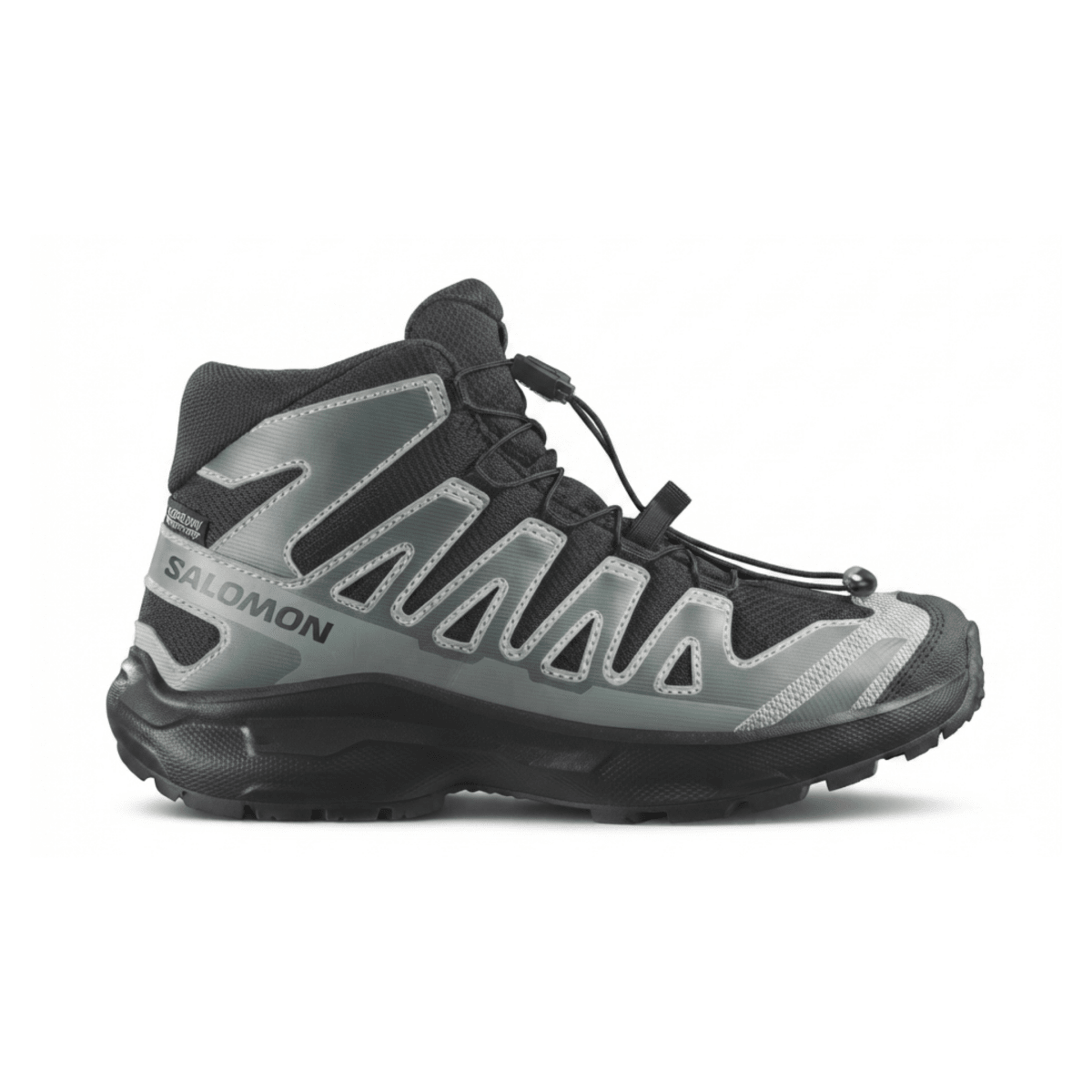 Salomon Kids XA Pro Mid Waterproof Black/Sedona Sage/Wrought Iron - 1110935 - Tip Top Shoes of New York