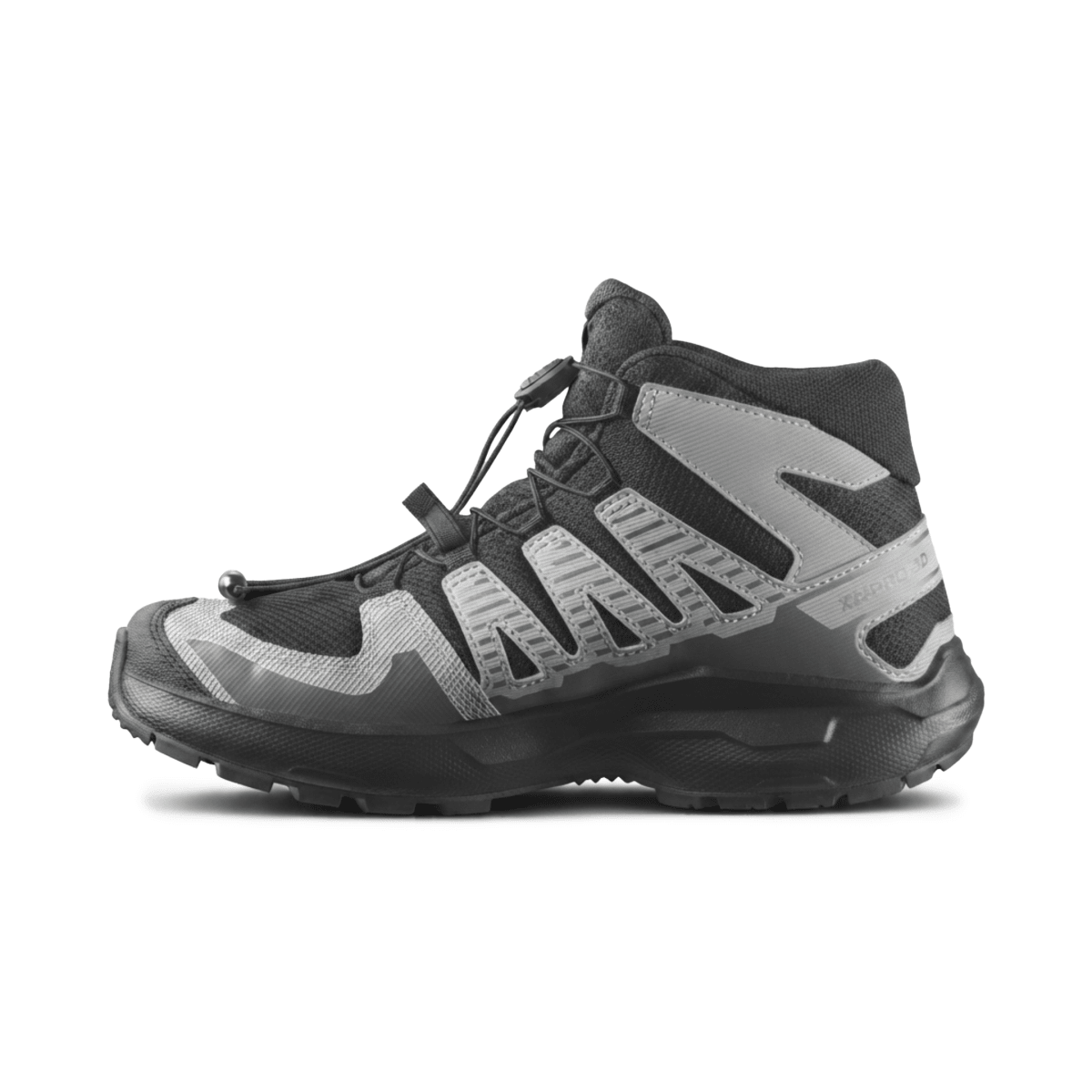 Salomon Kids XA Pro Mid Waterproof Black/Sedona Sage/Wrought Iron - 1110935 - Tip Top Shoes of New York