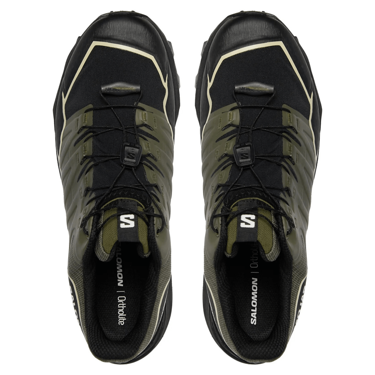 Salomon Men's Thundercross Gore - Tex Olive Night/Black/Alfalfa - 10058395 - Tip Top Shoes of New York