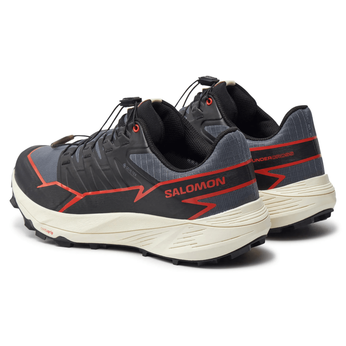 Salomon Men's Thundercross Gore - Tex Turbulence/Black/Cherry Tomato - 10058412 - Tip Top Shoes of New York