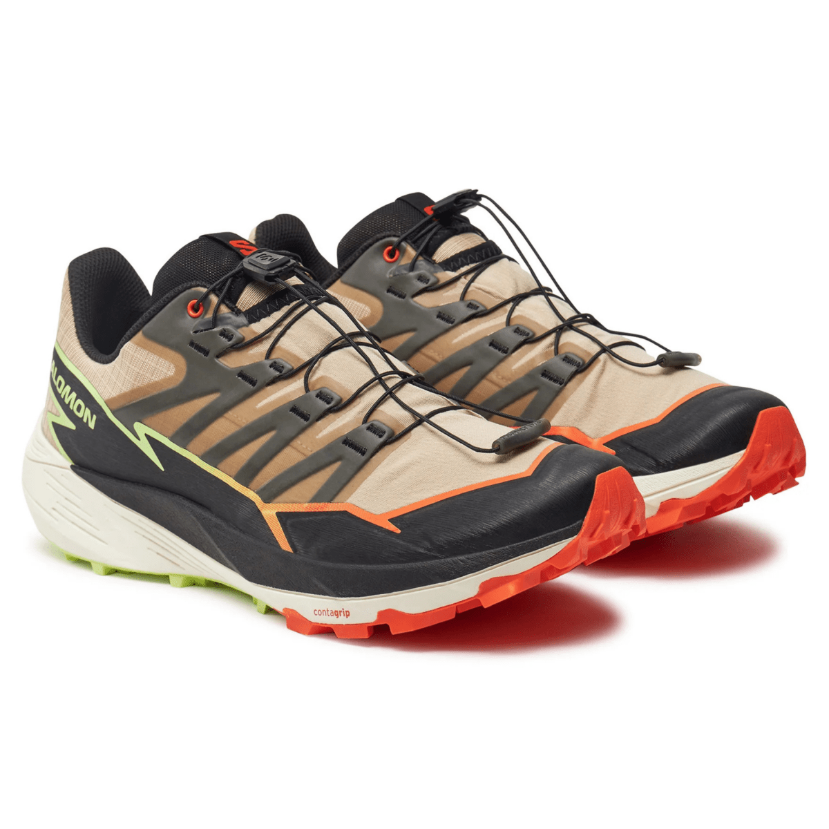 Salomon Men's Thundercross Safari/Red Orange/Sharp Green - 10058463 - Tip Top Shoes of New York