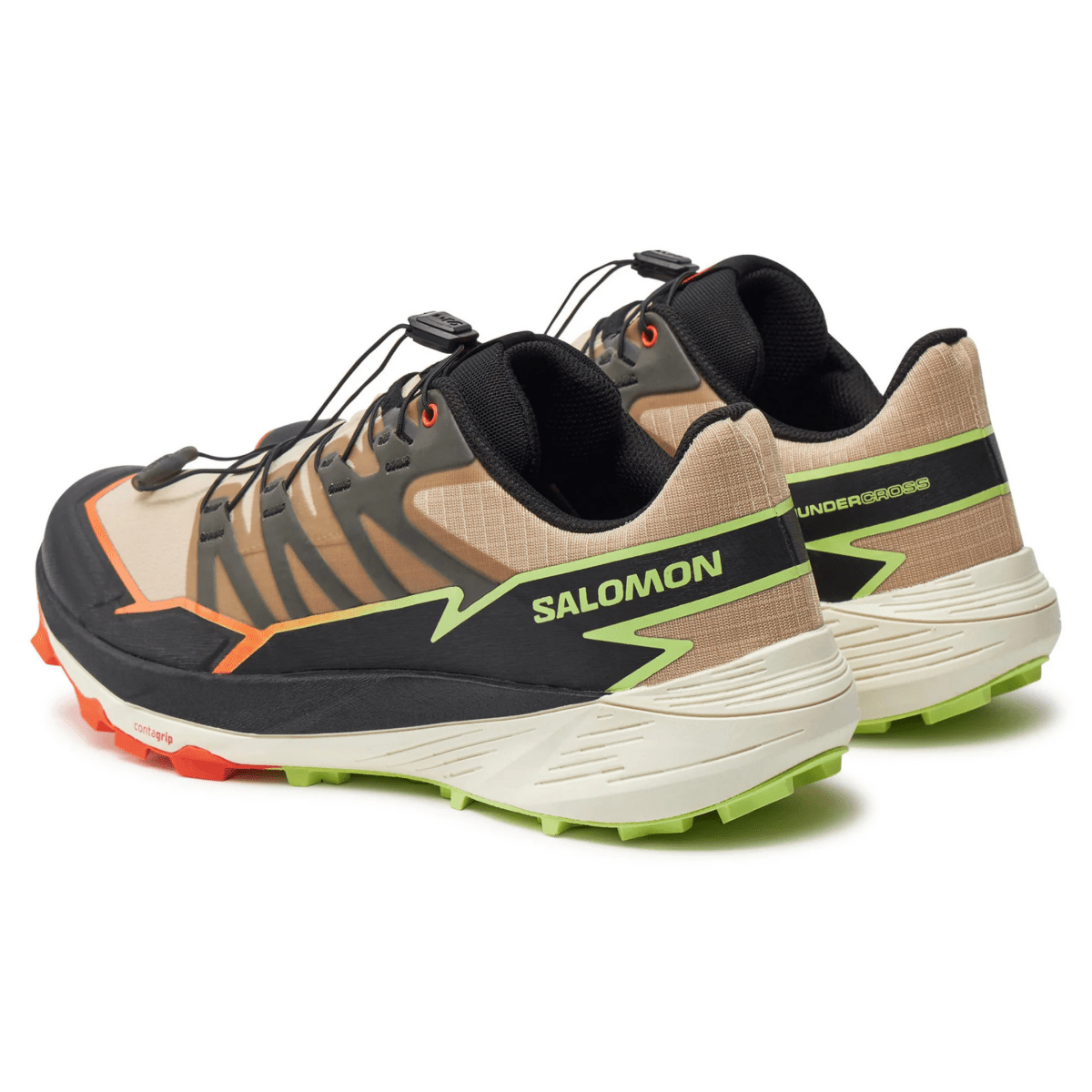 Salomon Men's Thundercross Safari/Red Orange/Sharp Green - 10058463 - Tip Top Shoes of New York