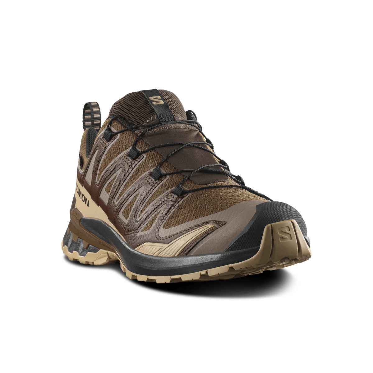 Salomon Men's XA Pro 3D V9 Gore - Tex Dark Earth/Desert Tan/Black - 11003520 - Tip Top Shoes of New York