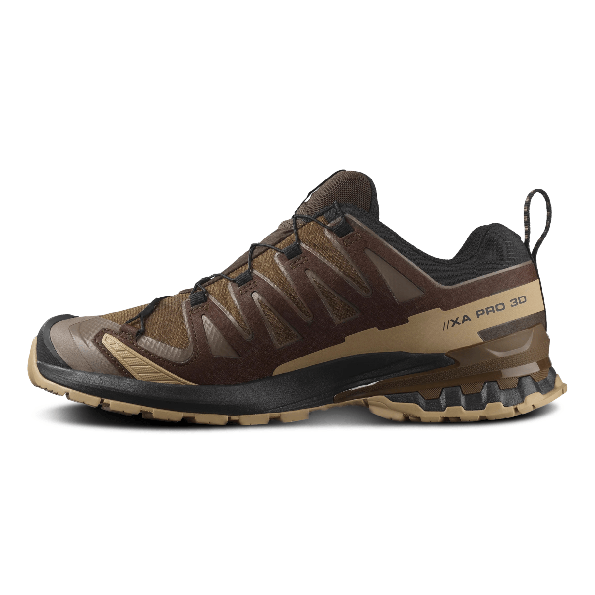 Salomon Men's XA Pro 3D V9 Gore - Tex Dark Earth/Desert Tan/Black - 11003520 - Tip Top Shoes of New York