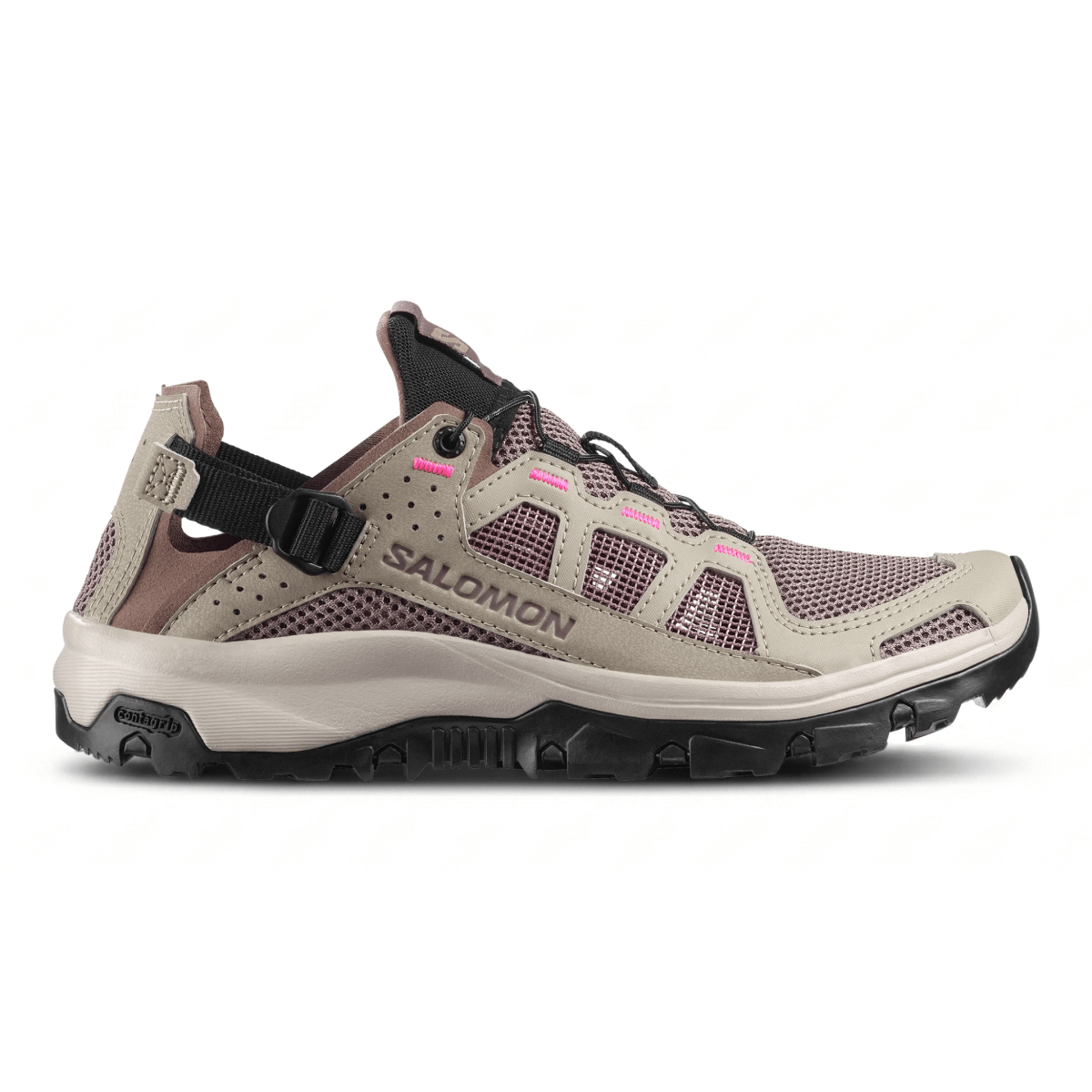 Salomon Women’s Techamphibian 5 Silver Sage/Iron/Knockout Pink - 11035246 - Tip Top Shoes of New York