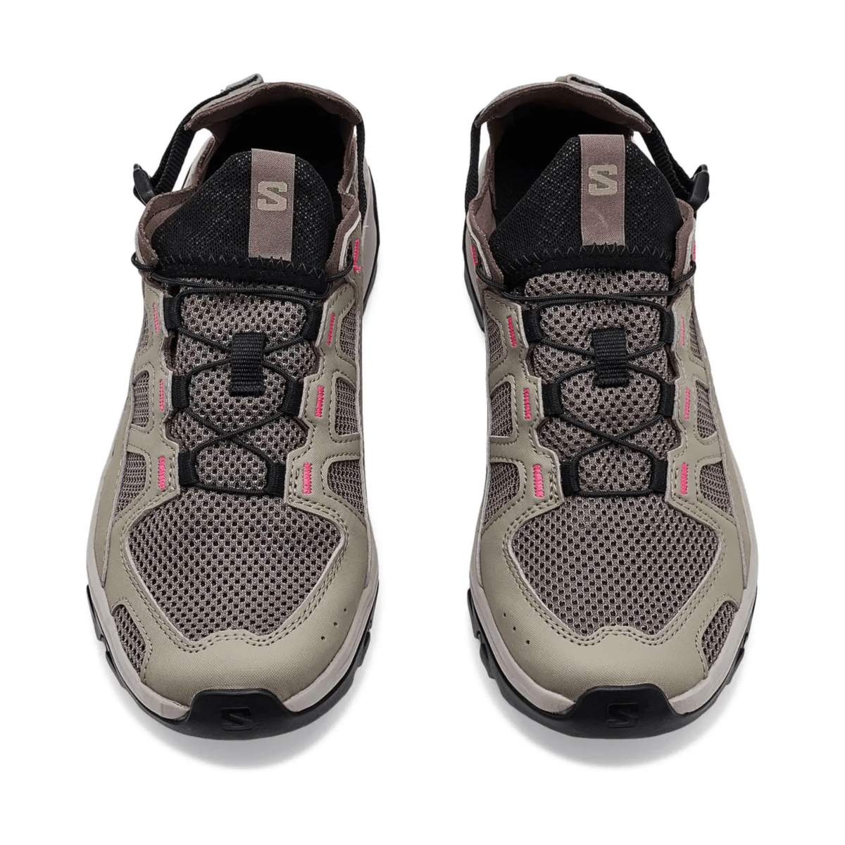 Salomon Women’s Techamphibian 5 Silver Sage/Iron/Knockout Pink - 11035246 - Tip Top Shoes of New York