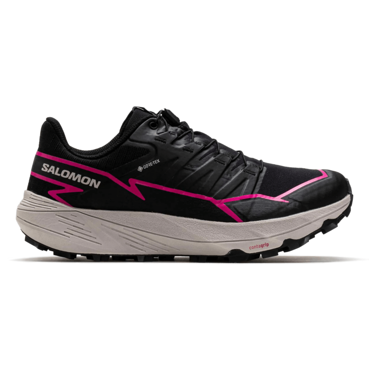 Salomon Women's Thundercross Gore - Tex Black/Pink Glo - 10058507 - Tip Top Shoes of New York